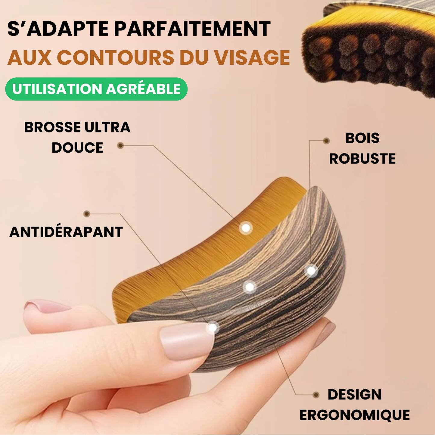 Brosse lymphatique - LymphGlow