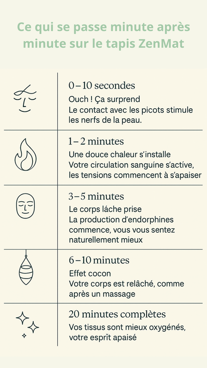 Tapis d'acupression ZenMat